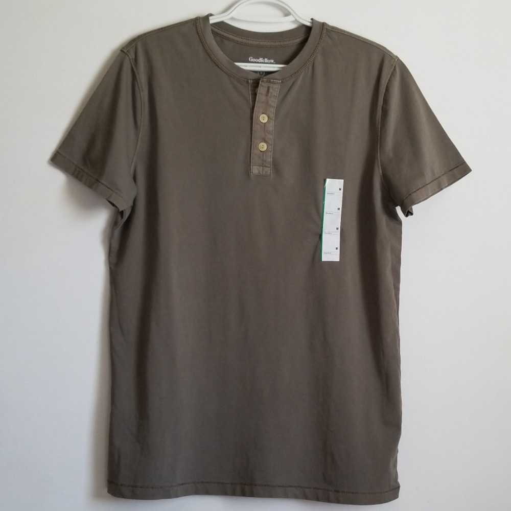 Goodfellow New Green Short Sleeve Polo